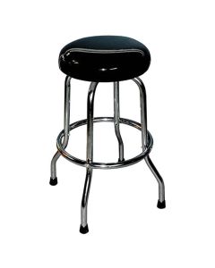 TRX4-110 image(0) - Traxion 4-110 Black Swivel Counter Stool with DuraGloss Top