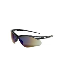 SRW50009 image(0) - Jackson Safety Jackson Safety - Safety Glasses - SG Series - Blue Mirror Lens - Black Frame - Hardcoat Anti-Scratch - Outdoor