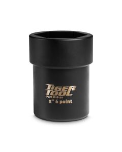 TIG18120 image(0) - Tiger Tool 2" 6 POINT AXLE NUT SOCKET