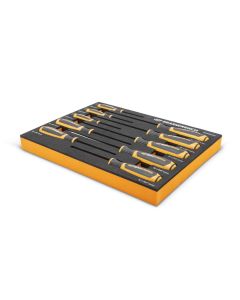 KDTGWMSSCRTX image(0) - GearWrench 10 Piece Torx Dual Material Screwdriver Set Inch Foam Storage Tray