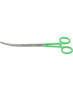 JSP05564 image(0) - J S Products (steelman) PLIER PINCH OFF 10 3/8 BENT NOSE GREEN