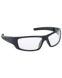 SAS5510-01 image(1) - SAS Safety VX9 Safety Glasses w/ Black Frame / Clear Lens (in Polybag)