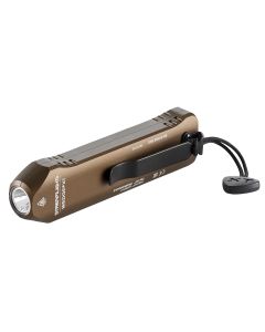 STL88813 image(0) - Streamlight Wedge XT Ultra-Compact Rechargeable EDC Flashlight - Includes USB-C cord and pocket lanyard - Box - Coyote