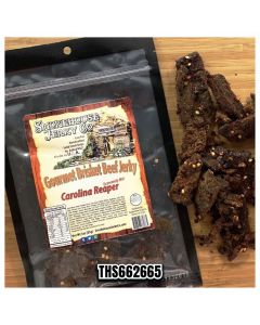 THS608603-662665 image(0) - Smokehouse Jerky Carolina Reaper Beef Jerky 3  Ounce - Beef Jerky