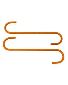 CTA5470 image(1) - CTA Manufacturing 2 Piece Caliper Hanger Set - Orange