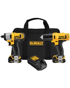 DWTDCK211S2 image(0) - DeWalt 12V Li-Ion Drill/Driver/Impact Driver