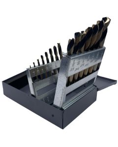 KNK15KK7 image(0) - KnKut KnKut 15 Piece Short Stubby Length Drill Bit Set 1/16"-1/2" by 32nds