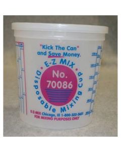 EZX70086 image(0) - E-Z Mix 2 1/2 QUART DISPOSABLE MIXING CUPS 25/BOX