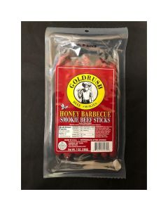 GRJ72279 image(0) - Gold Rush Jerky Honey BBQ 7 oz. Beef Sticks - 12 Count (6 lbs.)