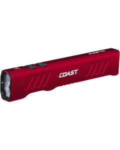 COS31103 image(0) - COAST Products Slayer Pro 1150 Lumen Rechargeable Flashlight with Beamsaver Memory Mode - Red