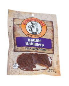 GRJ72139 image(0) - Gold Rush Jerky Double Habanero 2.85 oz. Beef Jerky - 12 Count (3 lbs.)