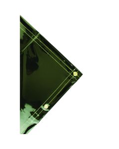 SRW36283 image(0) - Wilson by Jackson Safety Wilson by Jackson Safety - Transparent Welding Curtain - 6' x 10' - Weight (per sq. yd.) 13 oz - Thickness 0.014" - Green - Amp Usage Medium/High