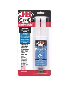 JBW50172 image(0) - J B Weld J-B Weld 50172 MarineWeld Epoxy Syringe - 25 ml.