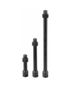 GRE2203QL image(0) - Grey Pneumatic 1/2" Drive 3 Piece Locking Extension Set