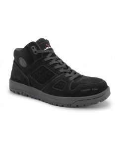 Airwalk AIRWALK - MONGO MID Series - Men's Mid Top Shoe - CT|EH|SR - Black/Black - Size: 12W