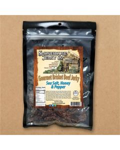 Smokehouse Jerky Sea Salt Honey & Pepper Brisket Beef Jerky 3 Ounce