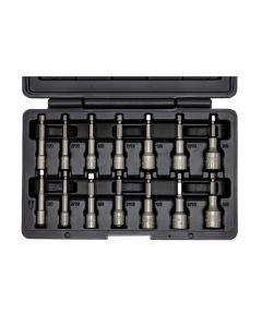 VIMNS100A image(0) - VIM Tools 14 Piece SAE Nut Setter Set (1/4 Inch - 5/8 Inch)