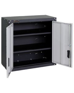 Homak Manufacturing 2-Door Wall Cabinet with 2 Shelves, Steel