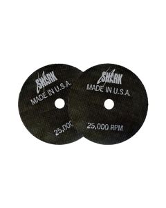 Shark Industries CUT-OFF WHEELS,4x1/8x7/8,10pk