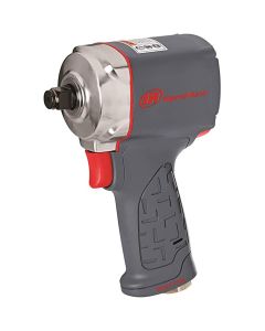 IRT36QMAX image(0) - Ingersoll Rand 1/2 Inch Ultra Compact Air Impact Wrench, Quiet, 640 ft-lb Torque, Friction Ring Retainer, Pistol Grip