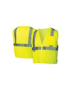 PYRRVZ2110S image(0) - Pyramex Pyramex Safety - Safety Vest - Hi-Vis Lime - Size 4X Large