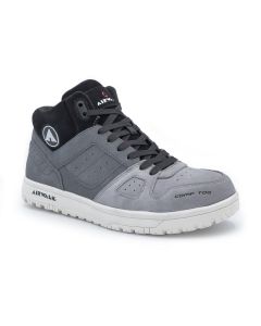 FSIAW6351-13M image(0) - Airwalk AIRWALK - MONGO MID Series - Men's Mid Top Shoe - CT|EH|SR - Gray/White - Size: 13M