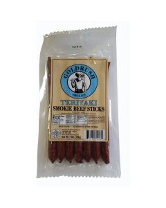 GRJ71957 image(0) - Gold Rush Jerky Teriyaki 7 oz. Beef Sticks - 12 Count (6 lbs.)