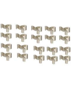 VIMV420C-20B image(1) - VIM Tools 20 Pack 1/4 in. Replacement Clips