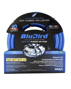 BLBBB3850 image(0) - BluBird NEXT-GEN Rubber Air Hose 3/8 in. x 50 feet 300 PSI