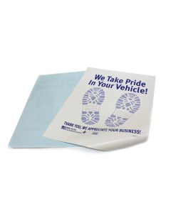 PETFB-M1765-01 image(0) - Petoskey Plastics One Color, Blue Footprint on Poly-Back paper