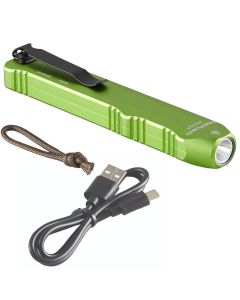 STL88821 image(0) - Streamlight Wedge Rechargeable EDC 300 Lumen Flashlight with 1000 Lumen Thro mode - Lime Green