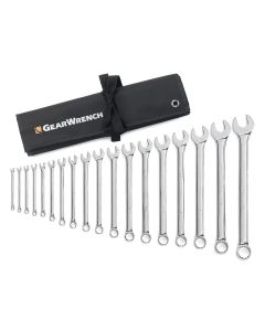 KDT81917 image(0) - GearWrench 18 Piece 12 Point Long Pattern Combination SAE Wrench Set