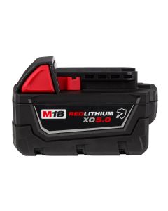 MLW48-11-1850R image(0) - Milwaukee Tool M18 REDLITHIUM  XC5.0 Resistant Battery