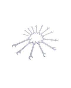 SUN9914MA image(0) - Sunex 14-PC Metric Wrench Set, Full Polish