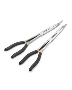 KDT82106-06 image(0) - GearWrench 2 Piece Double-X Straight and 45 Degree Plier Set