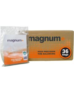 MRILTP150 image(0) - Martins Industries Magnum+ Tire Balancing Beads, 4.5oz / 128g, Case 36 Bags