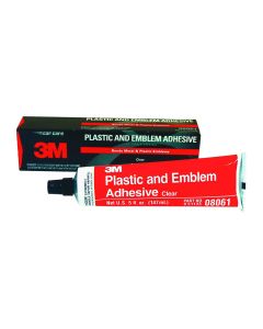 MMM8061 image(0) - 3M ADHESIVE PLASTIC AND EMBLEM CLEAR 5OZ TUBE