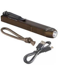 STL88811 image(0) - Streamlight Wedge Rechargeable EDC 300 Lumen Flashlight with 1000 Lumen Thro mode - Coyote Brown