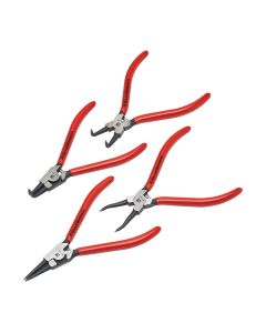 KDT82150 image(0) - GearWrench 4 Piece 7 Inch Fixed Tip Internal & External Snap Ring Plier Set