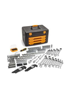 KDT80944 image(1) - GearWrench 232 Piece Mechanics Tool Set Inch 3 Drawer Storage Box