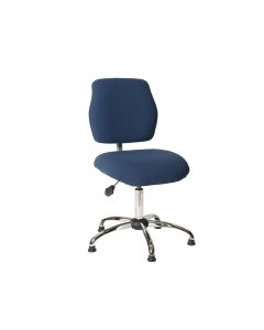 ShopSol ESD Chair - Low Height -  Economy Blue