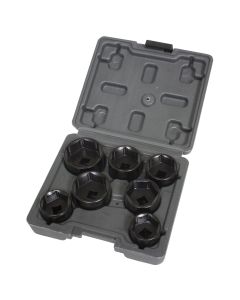 LIS13270 image(0) - Lisle Low Profile Filter Socket Set, 7 Pc.