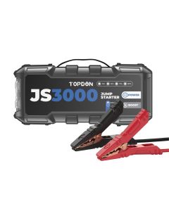 TOPJS3000 image(0) - Topdon JumpSurge3000 - 3000A 12V  Battery Jumpstarter, Power Bank, and Flashlight