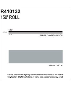 MS, 3/16" X 150'; Pewter Metallic