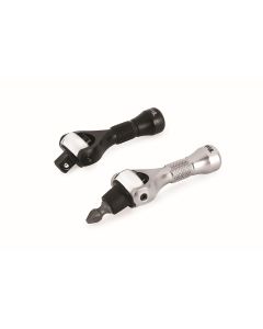 TIT11332 image(1) - Titan 2 pc. Nano Swivel Ratchet & Bit Driver Set