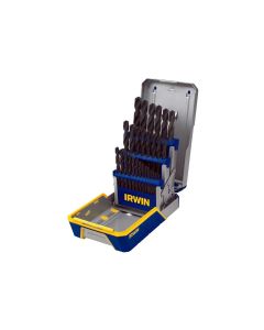 HAN3018004 image(0) - Hanson 29 PC DRILL BIT INDUSTRIAL SET CASE BLACK OXIDE