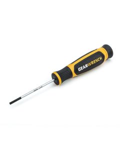 KDT80036H image(0) - GearWrench 2.5mm x 60mm Mini Slotted Dual Material Screwdriver