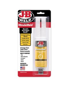 JBW50101 image(0) - J B Weld J-B Weld 50101 MinuteWeld Epoxy Syringe - 25 ml.