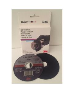 MMM33467 image(0) - 3M Cubitron Cut-Off Wheel 4.5 in. 5pk