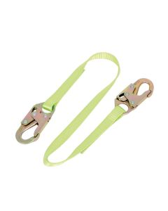 SRWV815406 image(0) - PeakWorks PeakWorks - Restraint Lanyard with 1" Webbing - Snap Hooks - 6 FT